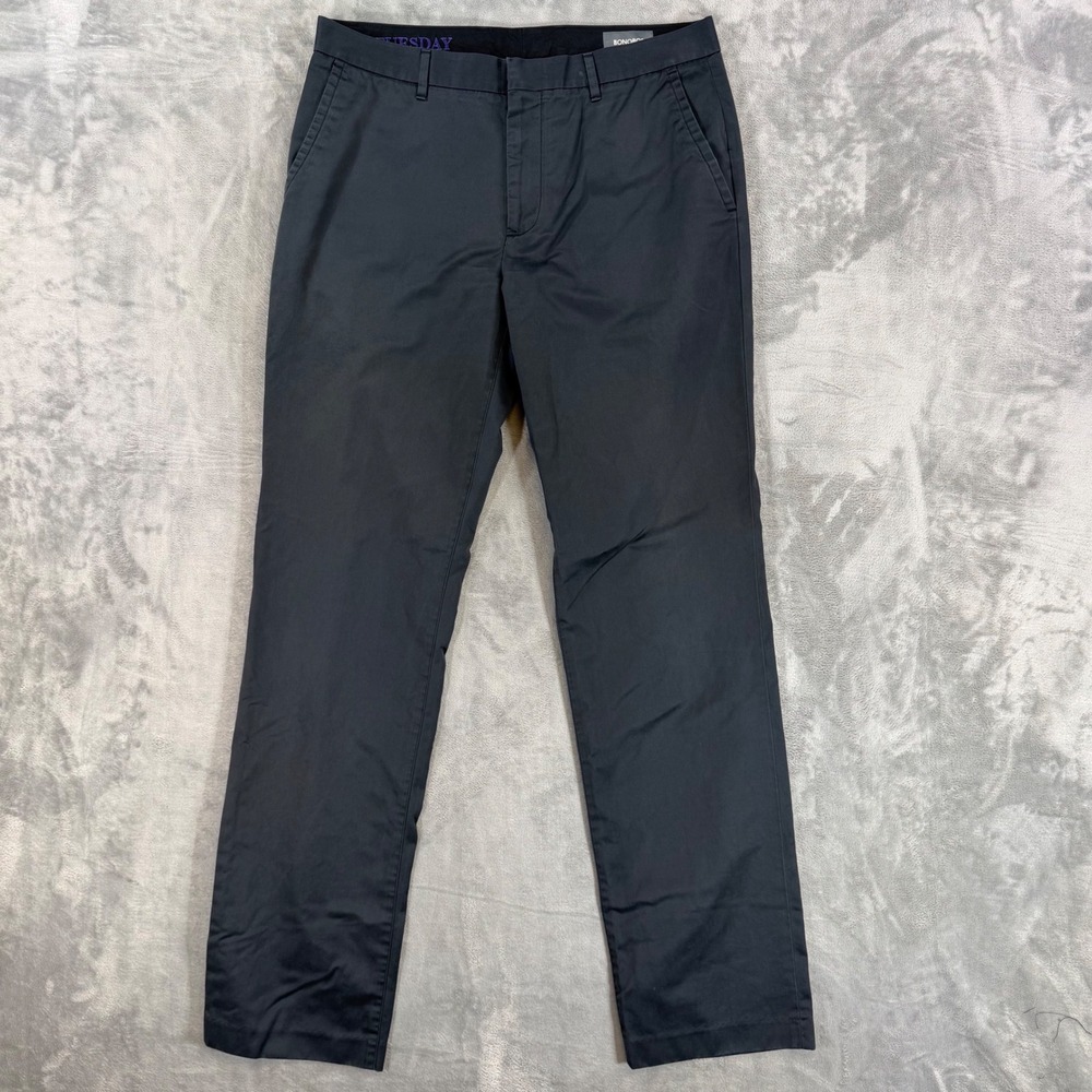 Bonobos Tuesday Weekday Warrior Chino Pants Men's 34x34 Charcoal Gray Cotton